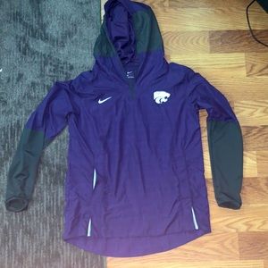 Nike dri-fit long sleeve hooded shirt